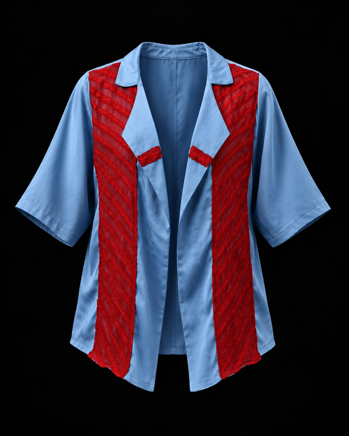 Silk Abaya Bowling Shirt