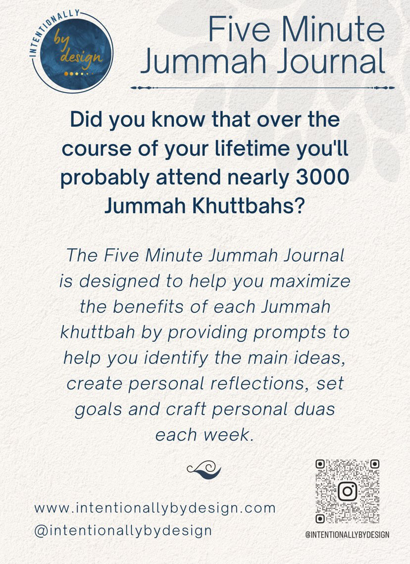 The Five Minute Jummah Journal