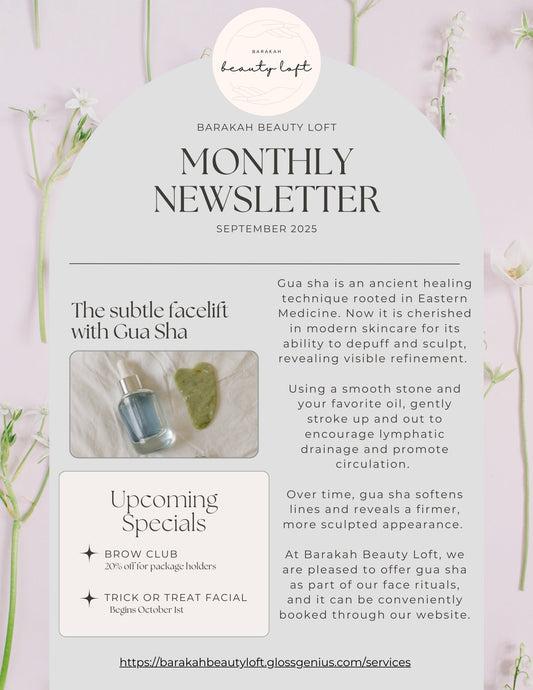 September Beauty Newsletter