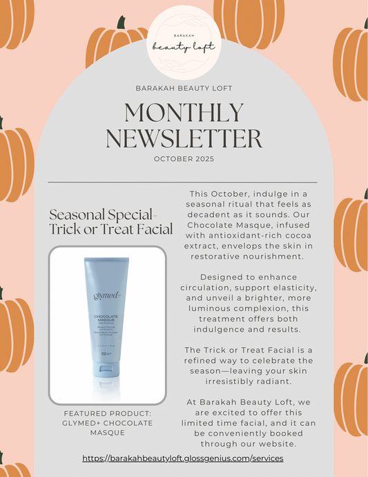October Beauty Newsletter