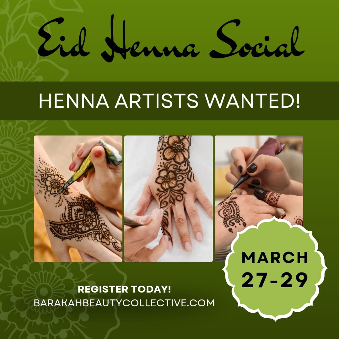 Registration for Henna Artists 2025