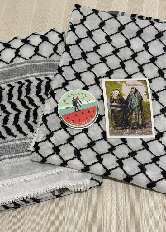 FREE Palestinian Kuffiya with Donation