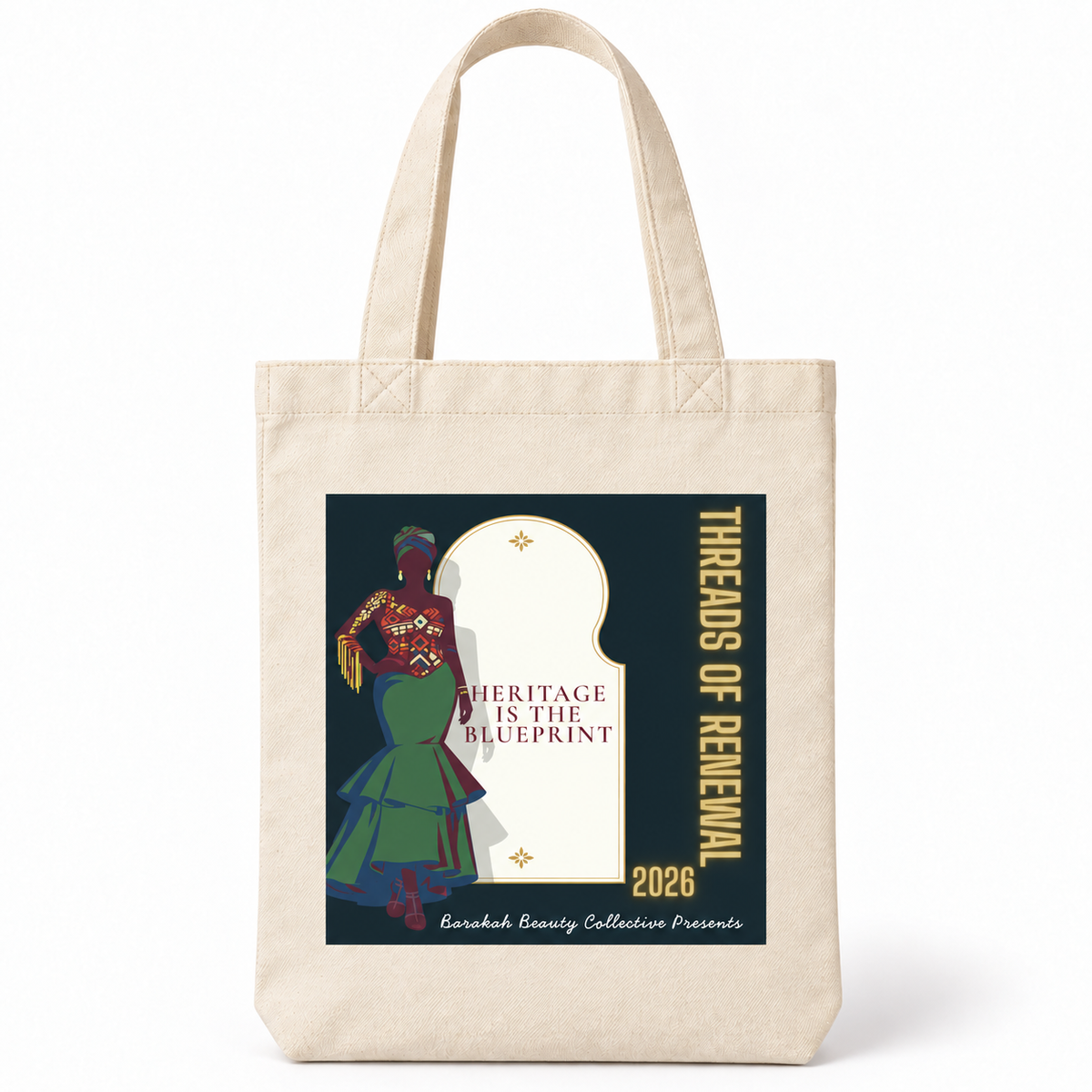 HERITAGE IS THE BLUEPRINT TOTE
