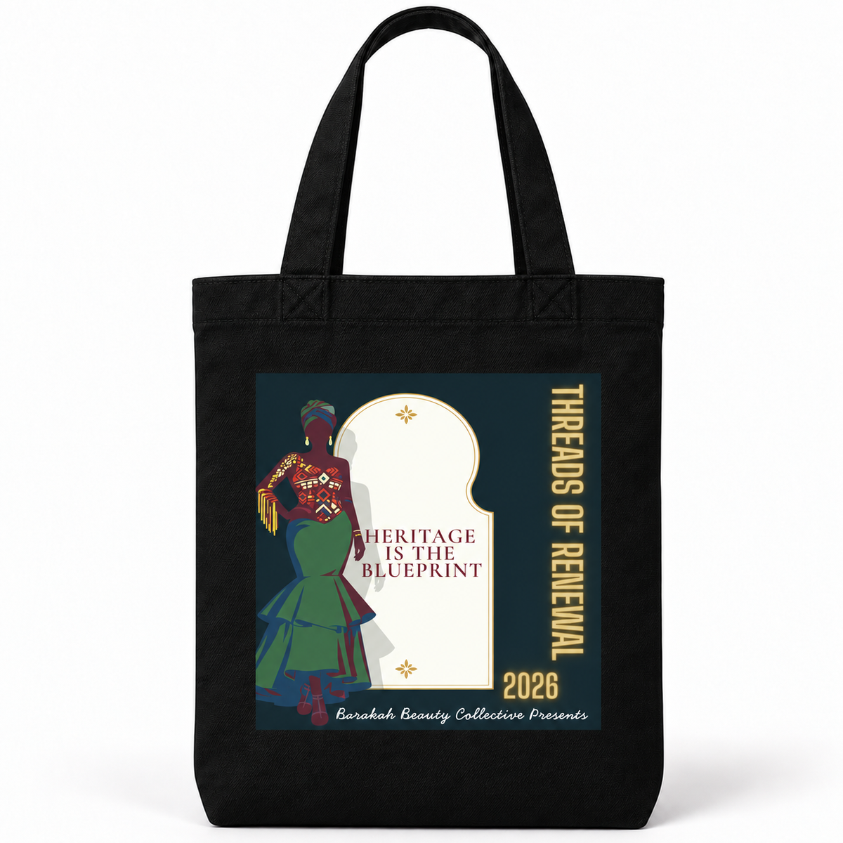 HERITAGE IS THE BLUEPRINT TOTE
