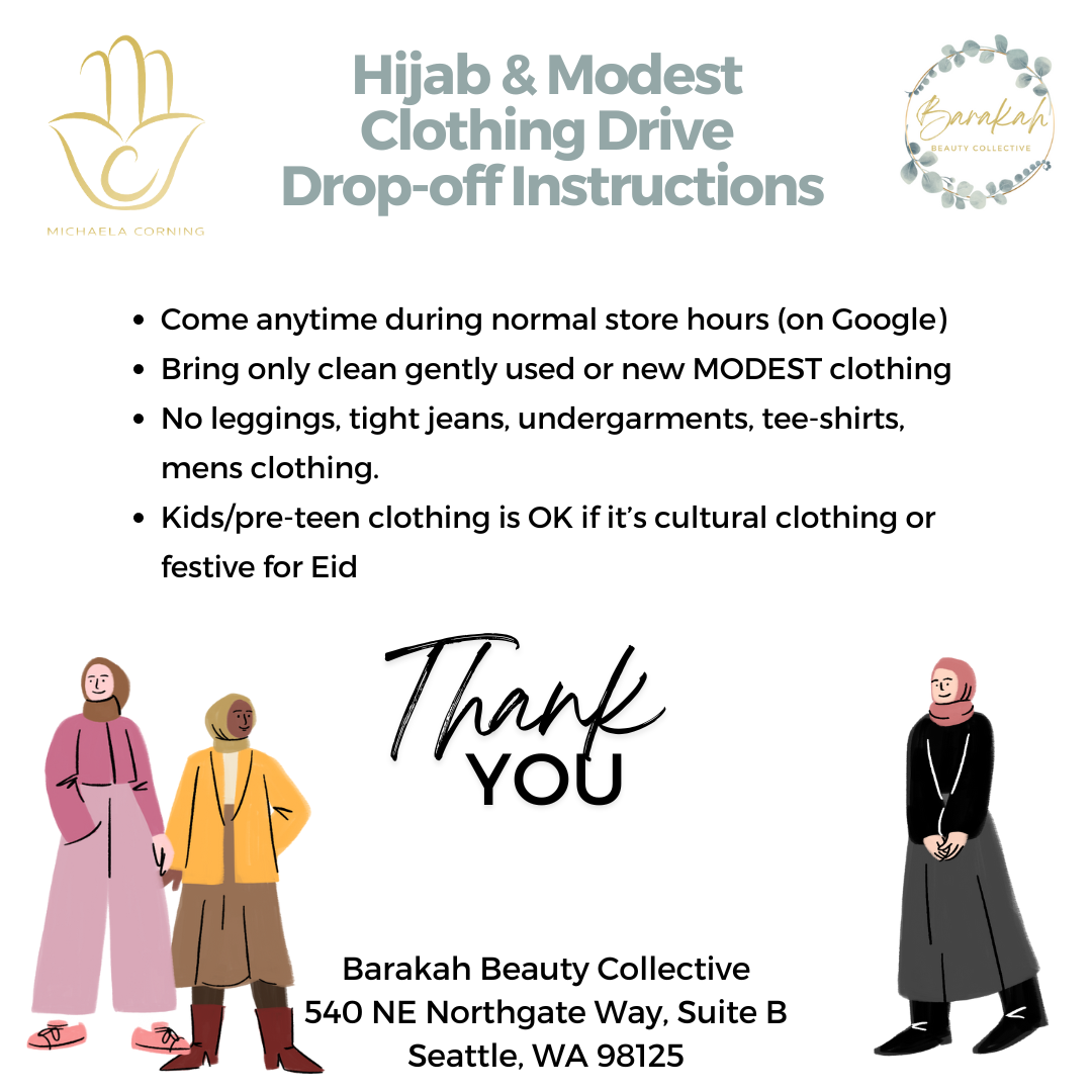 Hijab & Modest Clothing Drive