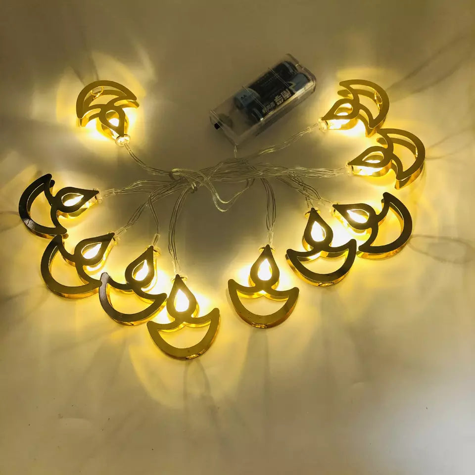 Oil Lamp LED String Lights